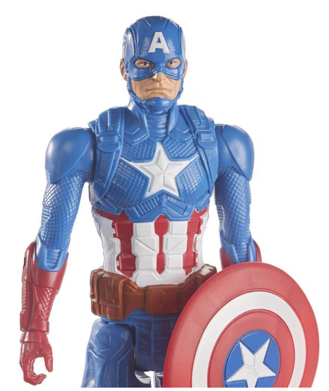Hasbro Marvel Avengers Titan Hero Series Captain America Action Figure 12-Inch