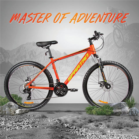 Master MTB Orange Bicycle 26 Inch