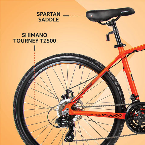 Master MTB Orange Bicycle 26 Inch