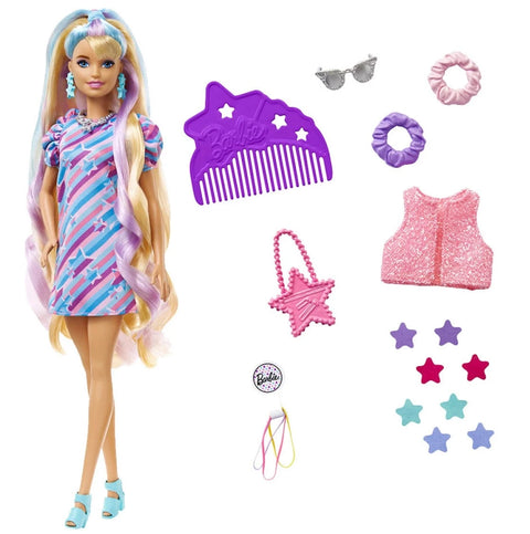 Barbie Totally Hair Star-Themed Doll