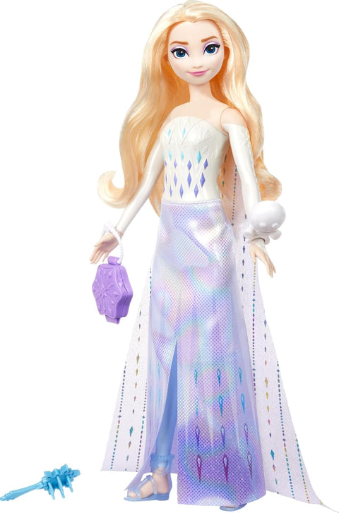 Disney Frozen Spin & Reveal Elsa Fashion Doll & Accessories With 11 Surprises