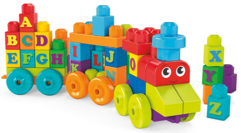 Mega Bloks ABC Learning Train 60 Pieces