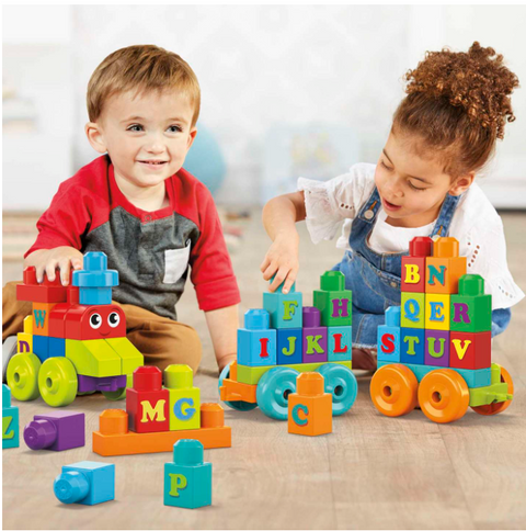 Mega Bloks ABC Learning Train 60 Pieces