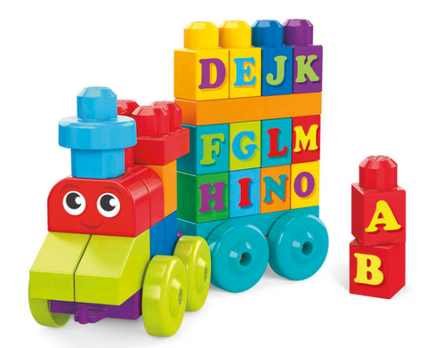 Mega Bloks ABC Learning Train 60 Pieces