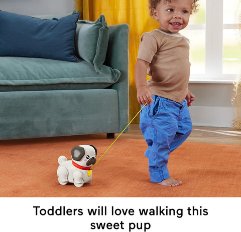 Fisher-Price FP Pets Walk-The-Pup Pug With Motion & Sounds