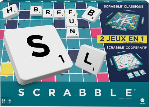 Mattel Games Scrabble Classique 2 En 1