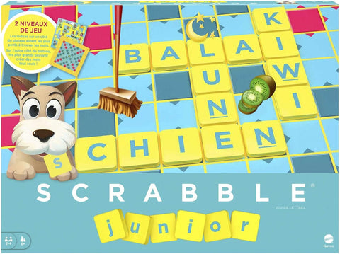 Mattel Games Scrabble Junior Board Game French