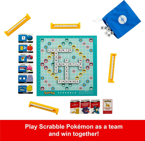 Mattel Games Scrabble Pokémon