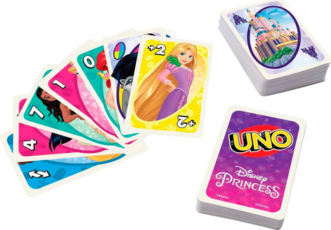 Mattel Games UNO Disney Princesses Matching Card Game