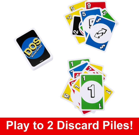 Mattel Games UNO DOS Second Edition Card Game