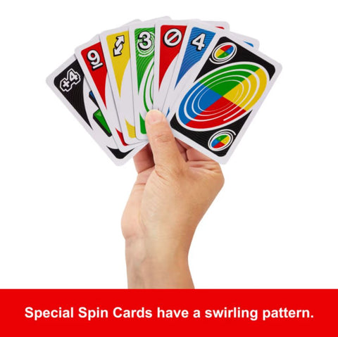 Mattel Games UNO Spin Card Game