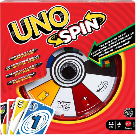 Mattel Games UNO Spin Card Game