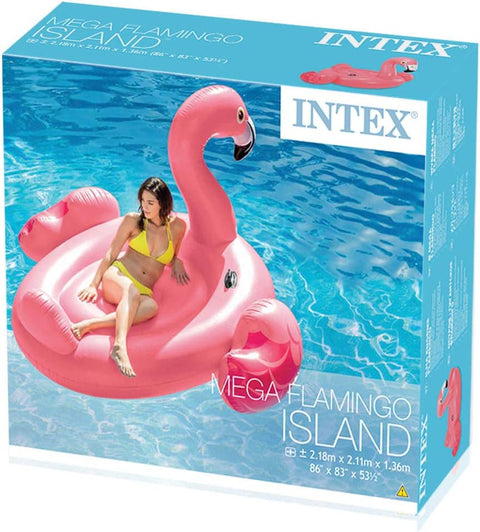 Mega Flamingo Island Float 203x196x124cm