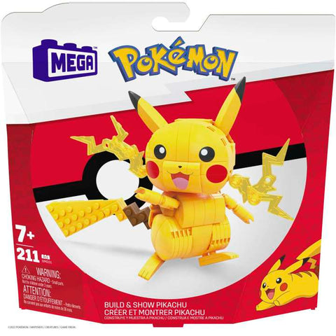 MEGA Pokémon Building Toy Kit Pikachu 211 Pieces