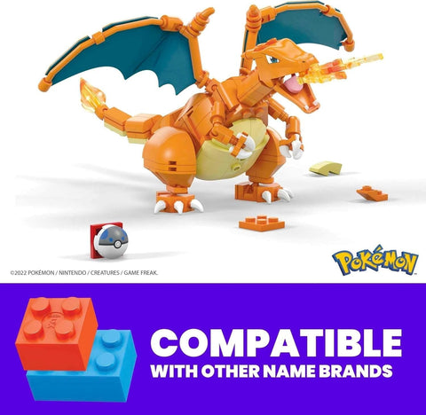 MEGA Pokémon Charizard Construction Set 223 Pieces