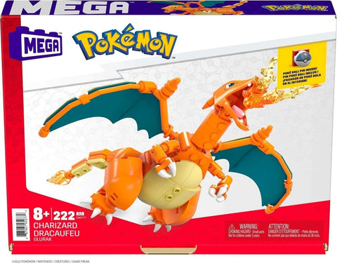 MEGA Pokémon Charizard Construction Set 223 Pieces