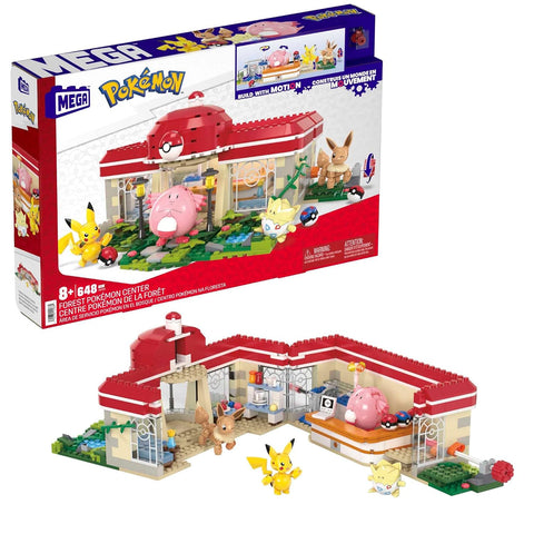 MEGA Pokémon Forest Pokémon Center 648 Pieces