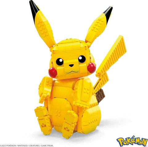 MEGA Pokémon Jumbo Pikachu Building Set 825 Pieces