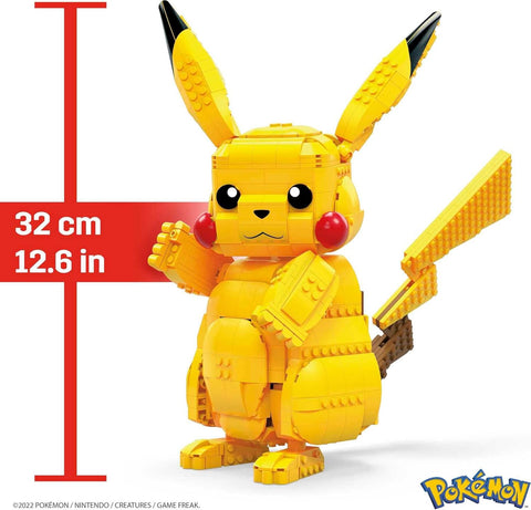 MEGA Pokémon Jumbo Pikachu Building Set 825 Pieces