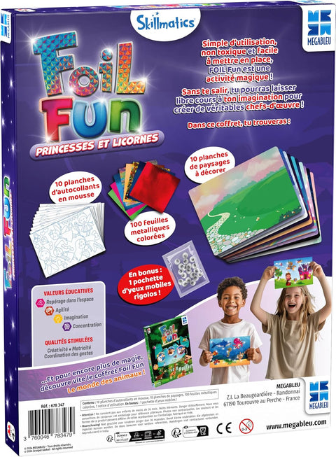 Megableu Foil Fun Princesse et Licornes