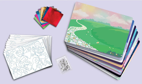 Megableu Foil Fun Princesse et Licornes