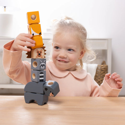 Melissa & Doug Blockables Woodland Friends Play Set