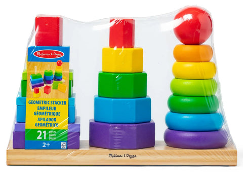 Melissa & Doug Geometric Stacker