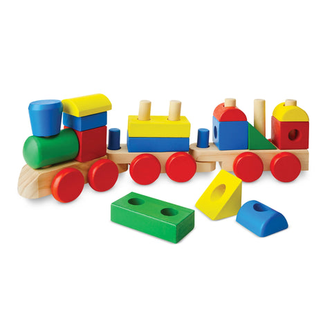Melissa & Doug Stacking Train Toddler Toy 18 Pieces