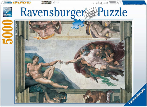 Michelangelo: Creation of Adam Puzzle, 5000 Pieces