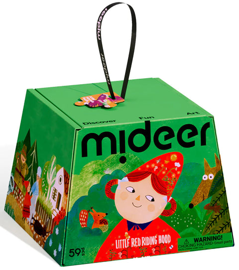 Mideer Artist Fairytale Puzzle: Little Red Riding Hood 59 Pieces