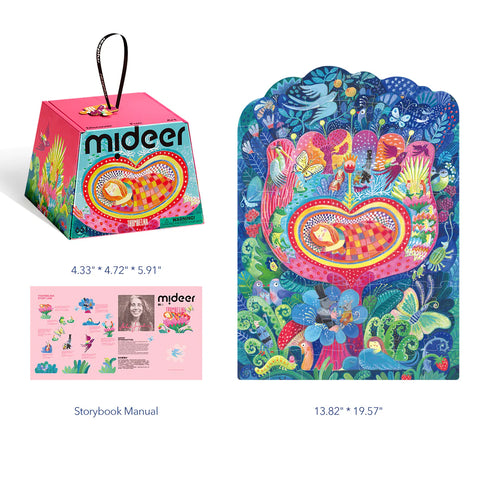 Mideer Artist Fairytale Puzzle Thumbelina 66 Pieces