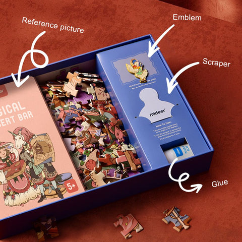 Mideer Artist Puzzle Holiday In Paris 150 Pieces