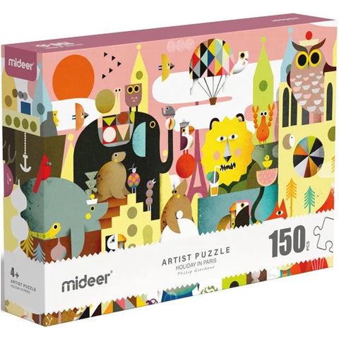 Mideer Artist Puzzle Holiday In Paris 150 Pieces