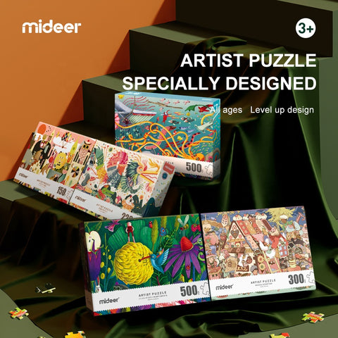 Mideer Artist Puzzle Magical Dessert Bar, 300 Pieces
