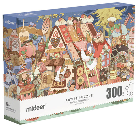 Mideer Artist Puzzle Magical Dessert Bar, 300 Pieces