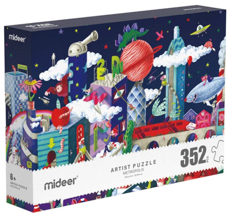 Mideer Artist Puzzle Metropolis 352 Pieces