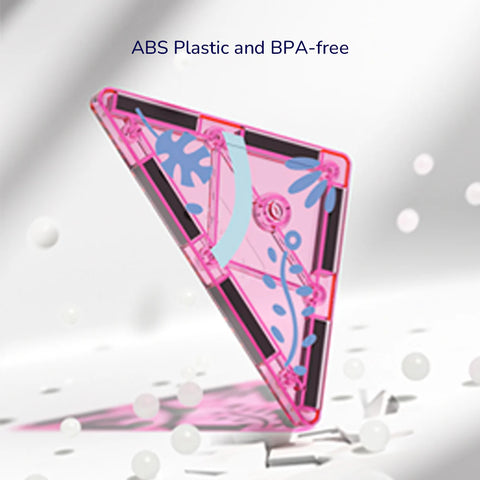 Mideer Colorful Magnetic Tiles Wonderful Forest 40 Pieces