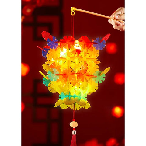 Mideer Colourful Snowflake Blocks 200 Pieces