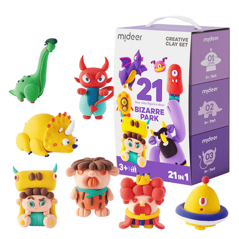 Mideer Creative Clay Set Bizarre Park