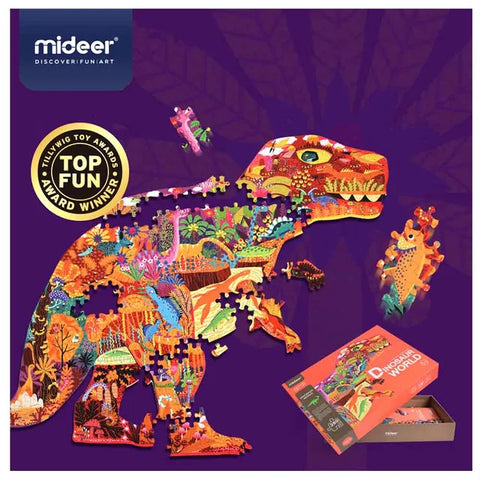 Mideer Dinosaur World Puzzle 280 Pieces