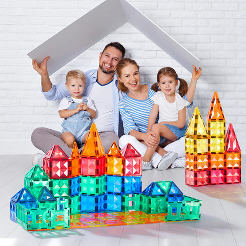 Mideer Distinctive Magnetic Tiles 100 Pieces