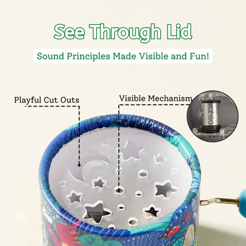 Mideer Hand Crank Music Box Little People In My Garden