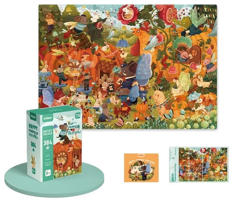 Mideer Happy Pumpkin Festival Puzzle 384 Pieces