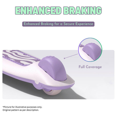 Mideer 2 in 1 Foldable Kick Scooter Purple 1+ Years