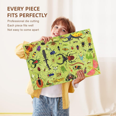 Mideer Let's Learn Insect World Puzzle 126 Pieces