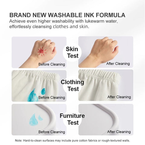 Mideer Let's Paint Washable Markers 48 Pieces