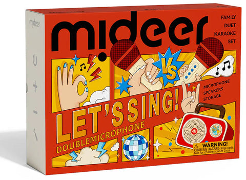 Mideer Let's Sing Family Duet Karaoke Set