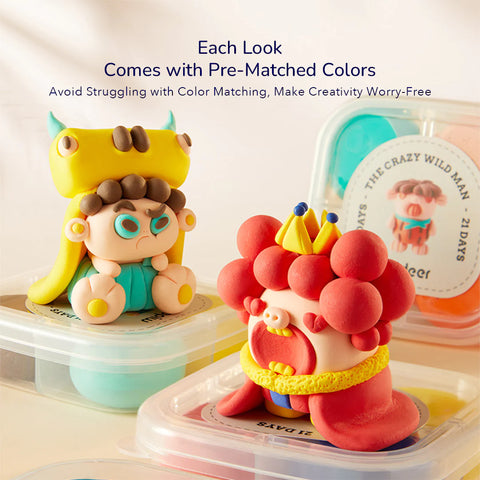 Mideer Level Up Creative Clay Play Food Capital