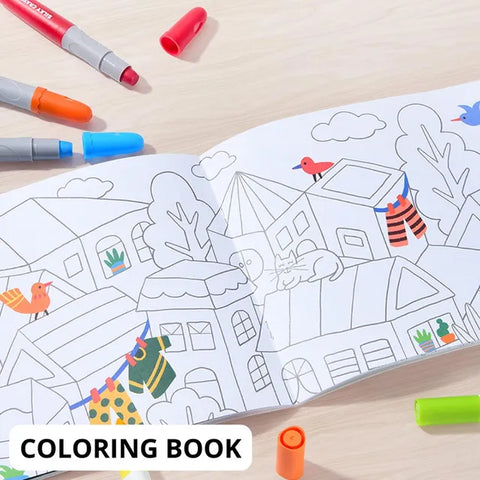 Mideer Little Artist Suitcase Art Set Blue