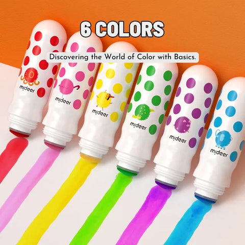 Mideer Magic Dot Markers 6 Pieces